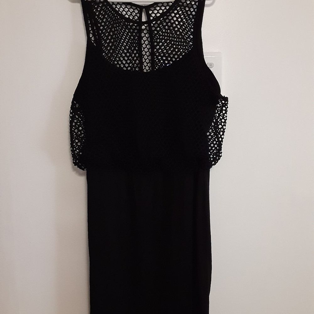 Women's 2XL black Sleeveless dress